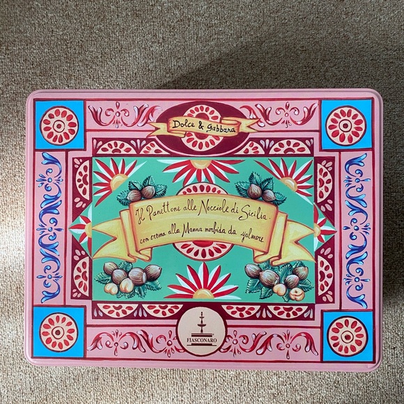 Dolce & Gabbana Pink and Green Decorative Tin - Picture 2 of 6